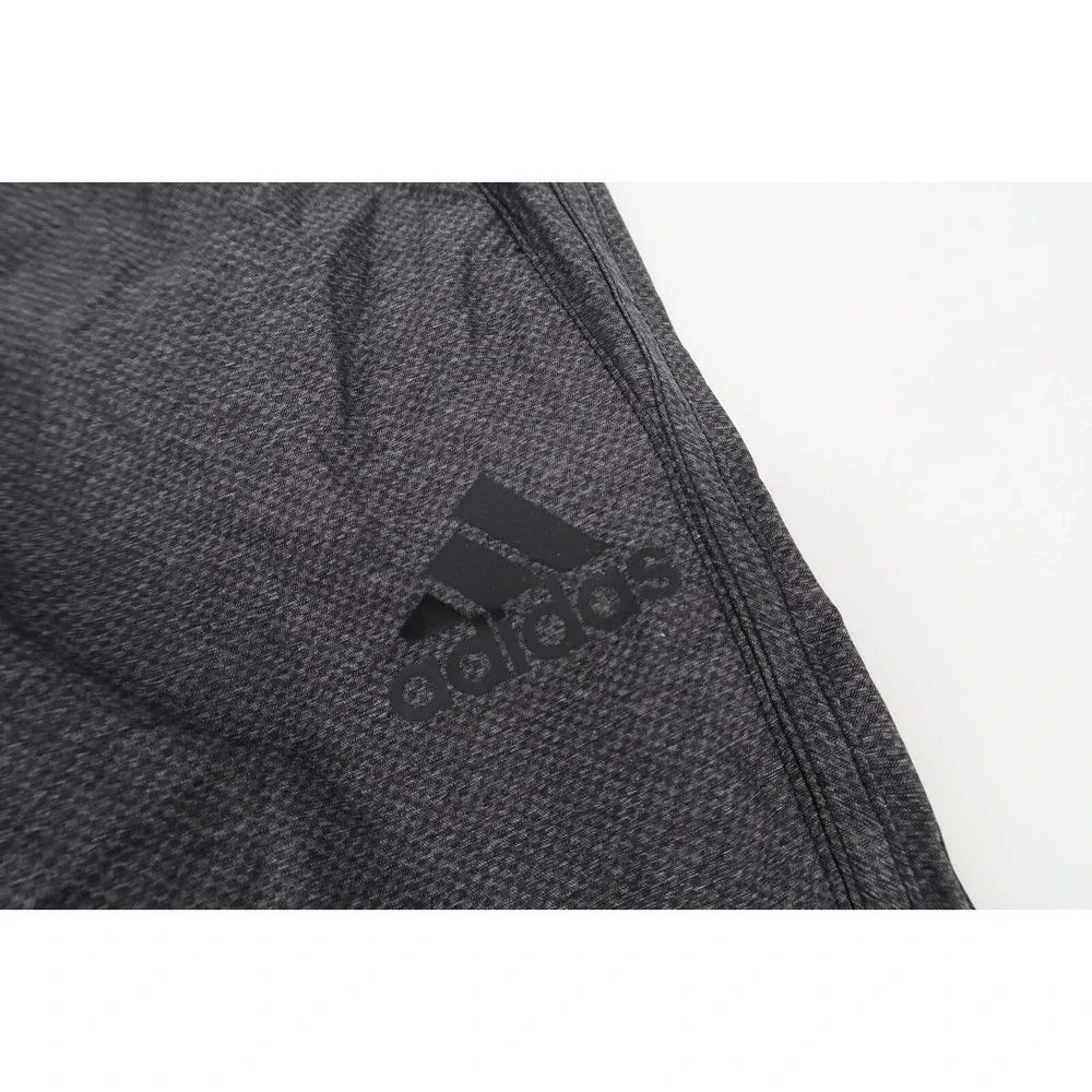Adidas Mens XXL Essentials Woven Pants Black Track Gym Ankle Zip Pant S13984 2XL